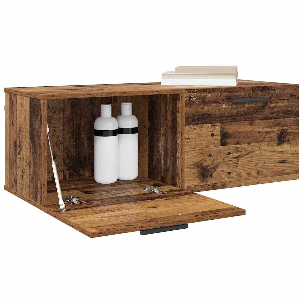 Meuble mural 100 x 36.5 x 35 cm Bois d'ingénierie Bois ancien - XIOS