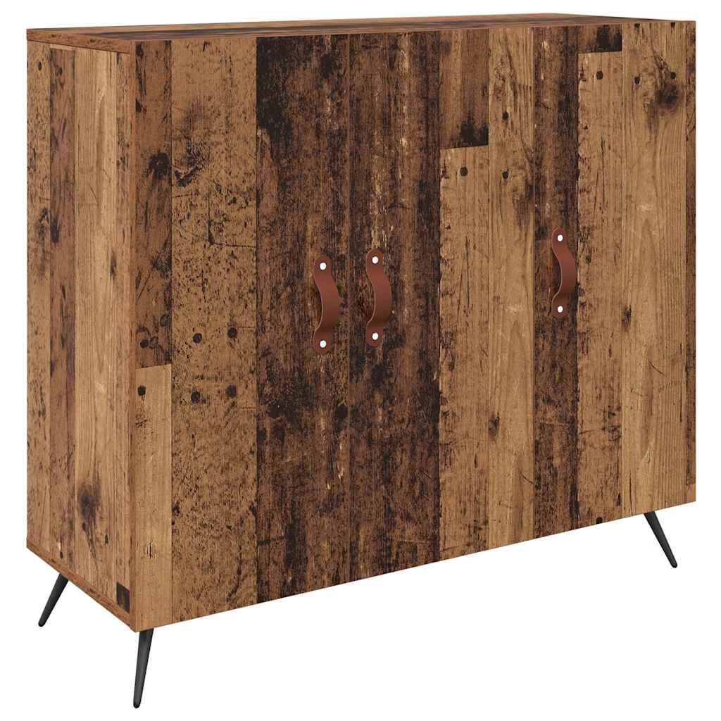 Buffet Marron 90 x 34 x 80 cm Bois d'ingénierie - XIOS
