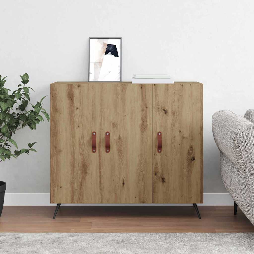 Buffet Chêne artisanal 89,5 x 34 x 80 cm Bois d'ingénierie - XIOS