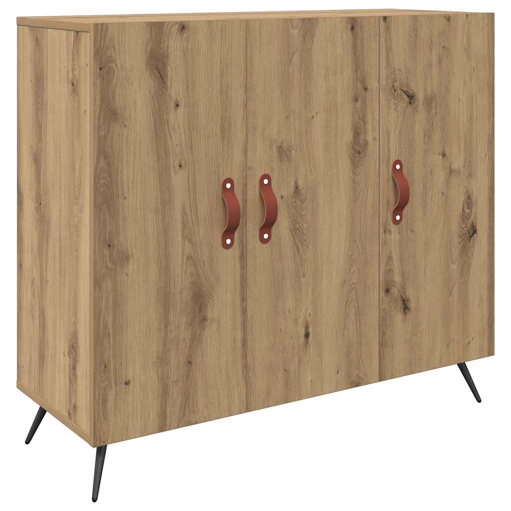 Buffet Chêne artisanal 89,5 x 34 x 80 cm Bois d'ingénierie - XIOS
