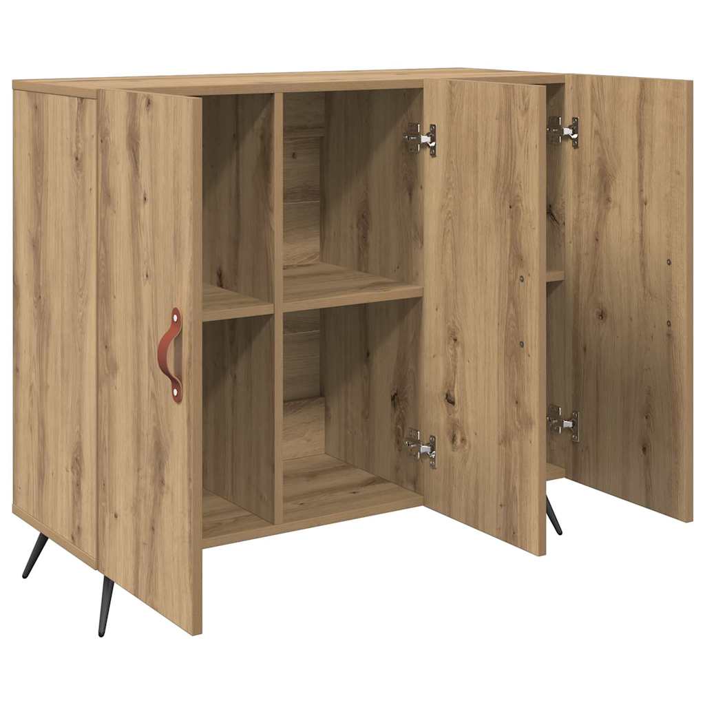 Buffet Chêne artisanal 89,5 x 34 x 80 cm Bois d'ingénierie - XIOS