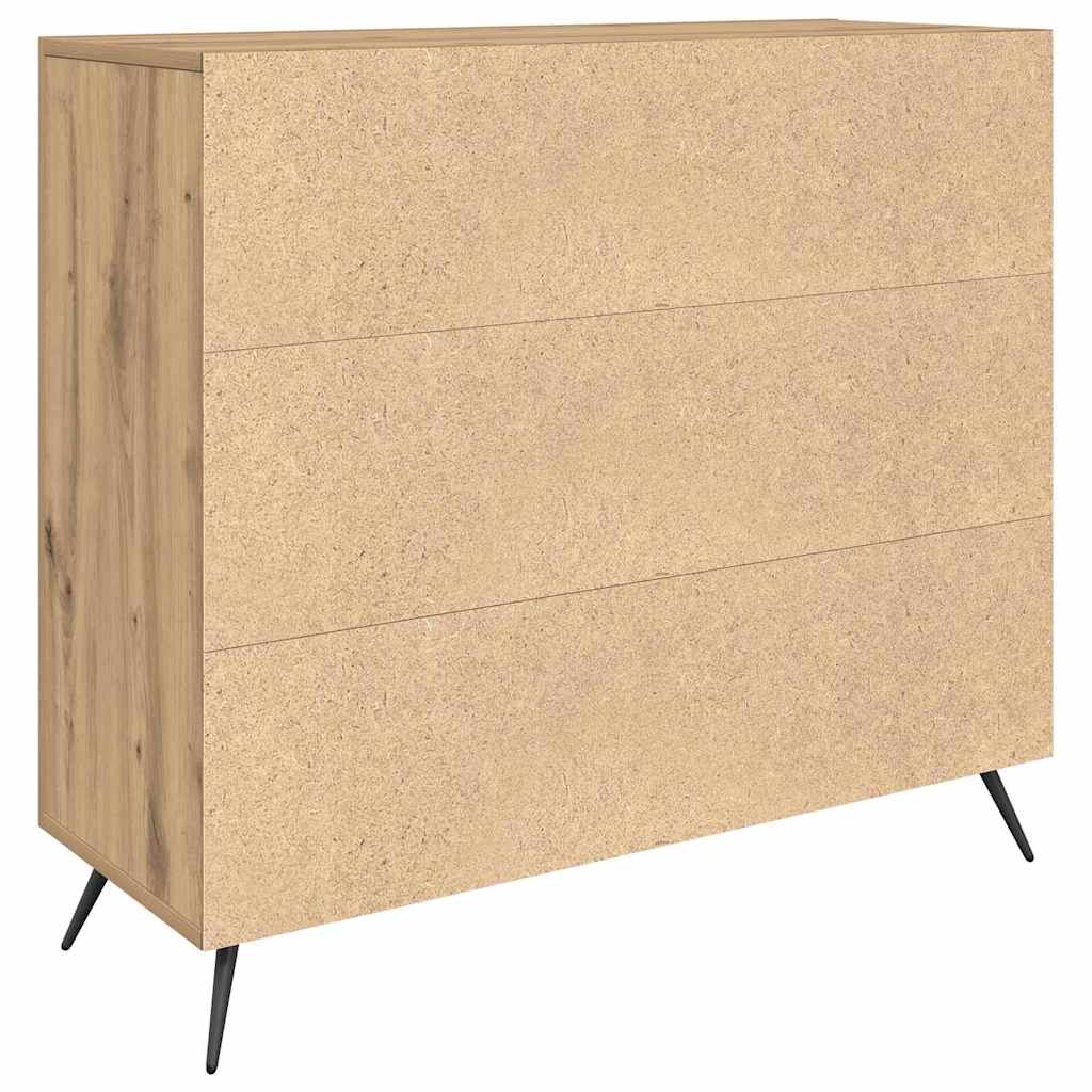 Buffet Chêne artisanal 89,5 x 34 x 80 cm Bois d'ingénierie - XIOS