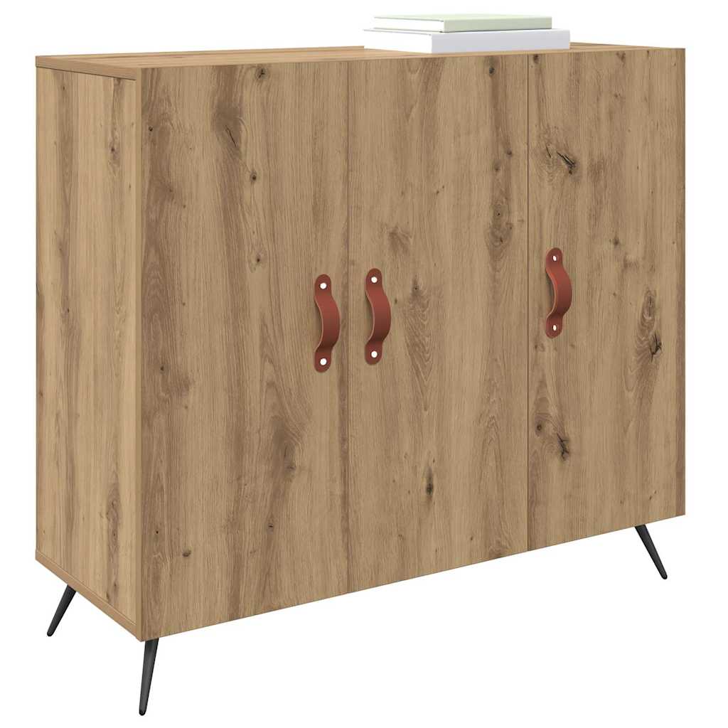 Buffet Chêne artisanal 89,5 x 34 x 80 cm Bois d'ingénierie - XIOS