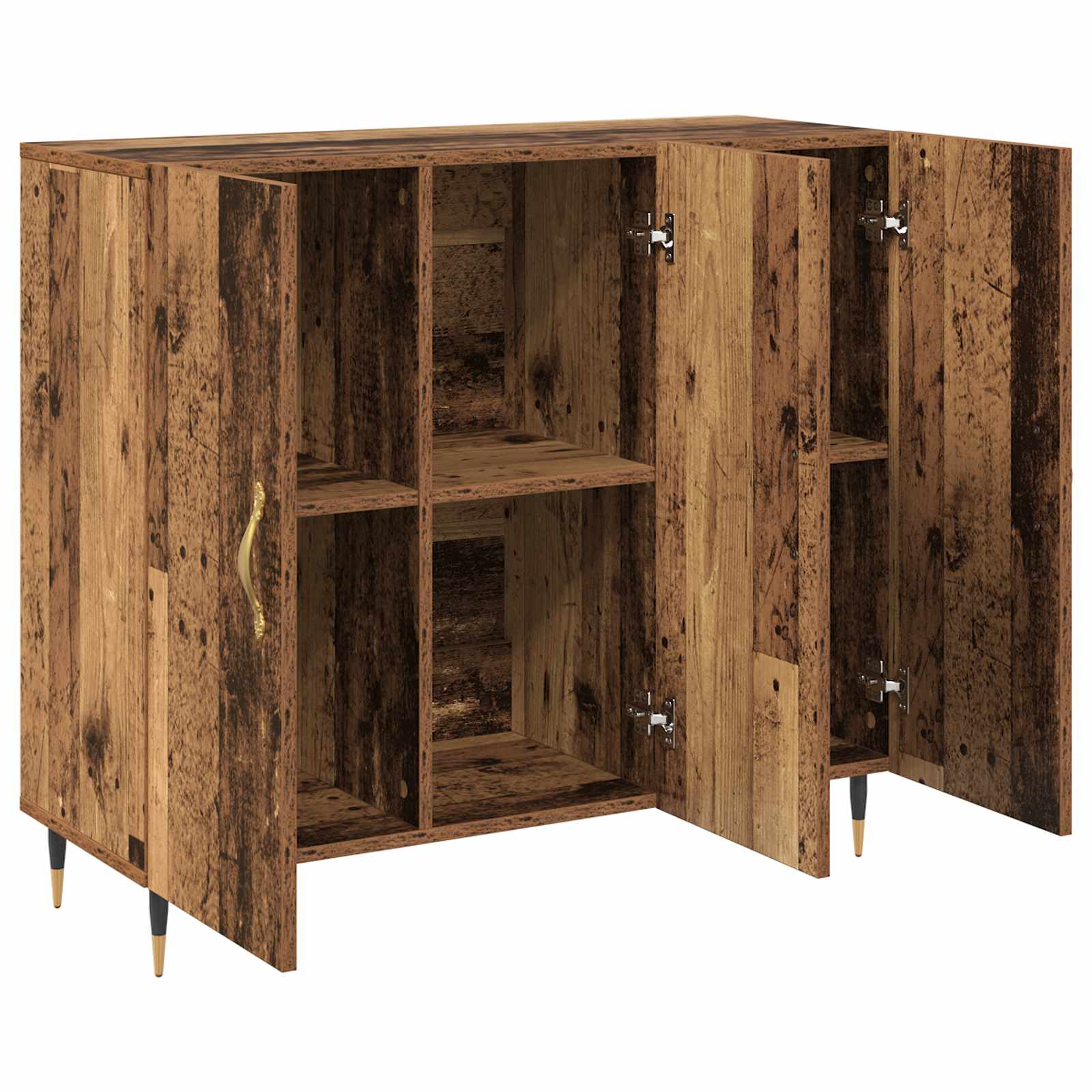 Buffet Bois ancien 90 x 34 x 80 cm Bois d'ingénierie - XIOS