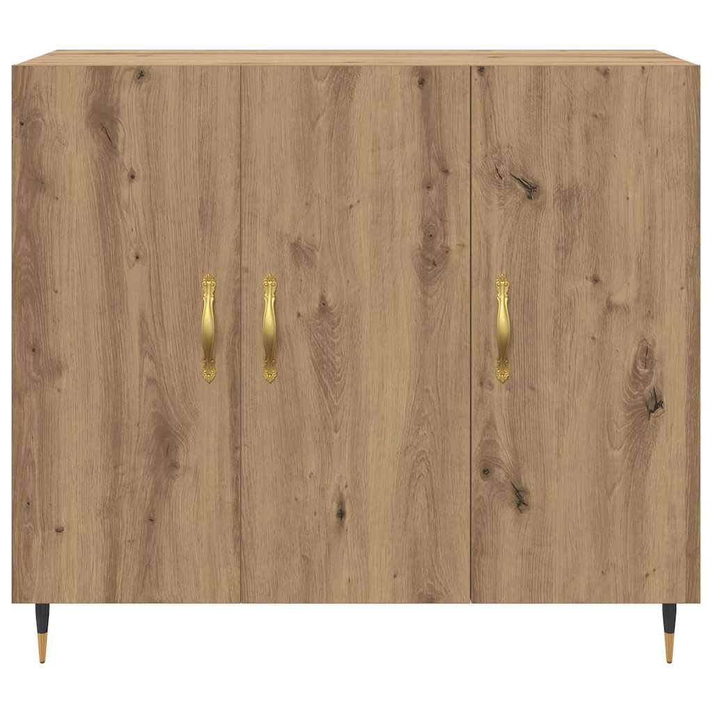 Buffet Marron 90 x 34 x 80 cm Bois d'ingénierie - XIOS