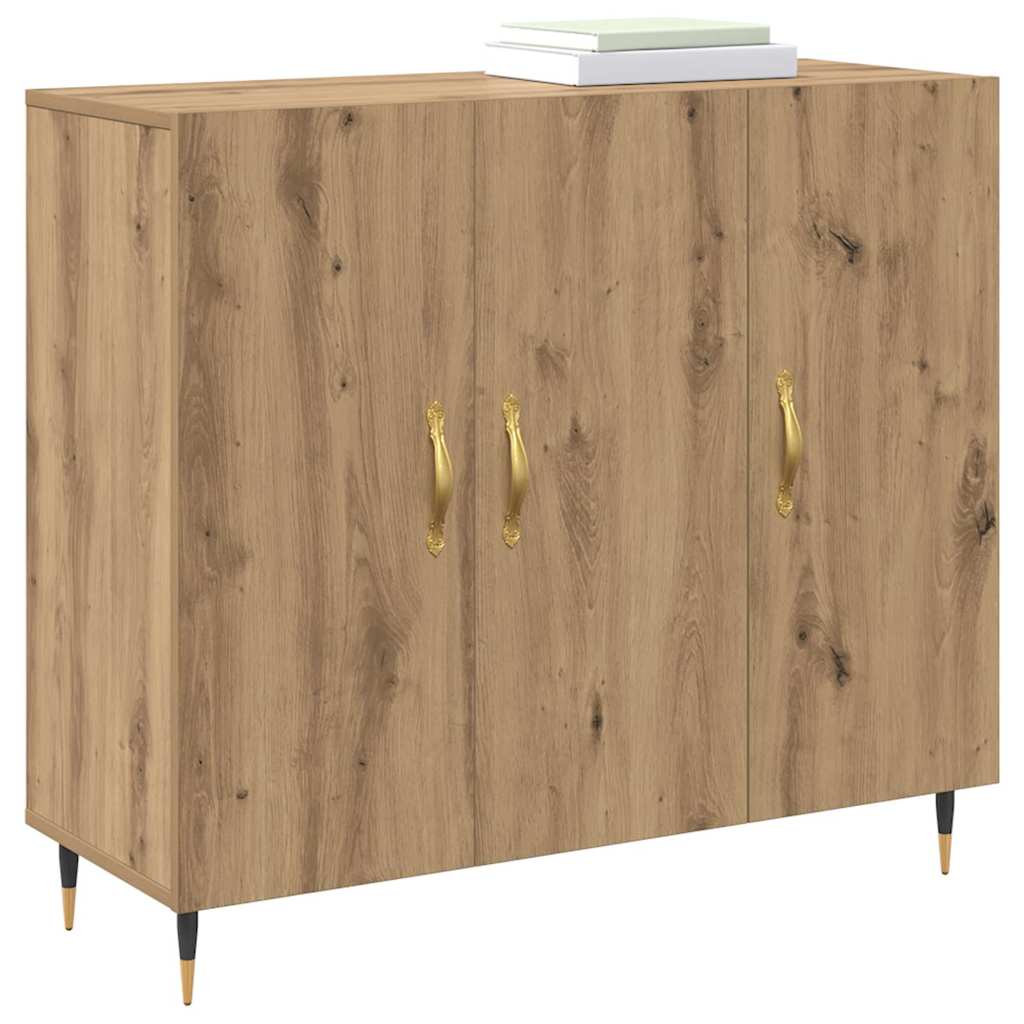 Buffet Marron 90 x 34 x 80 cm Bois d'ingénierie - XIOS