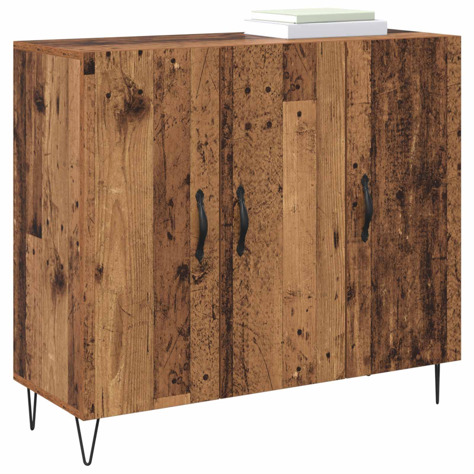 Buffet Bois ancien 90 x 32,5 x 80 cm Bois d'ingénierie - XIOS
