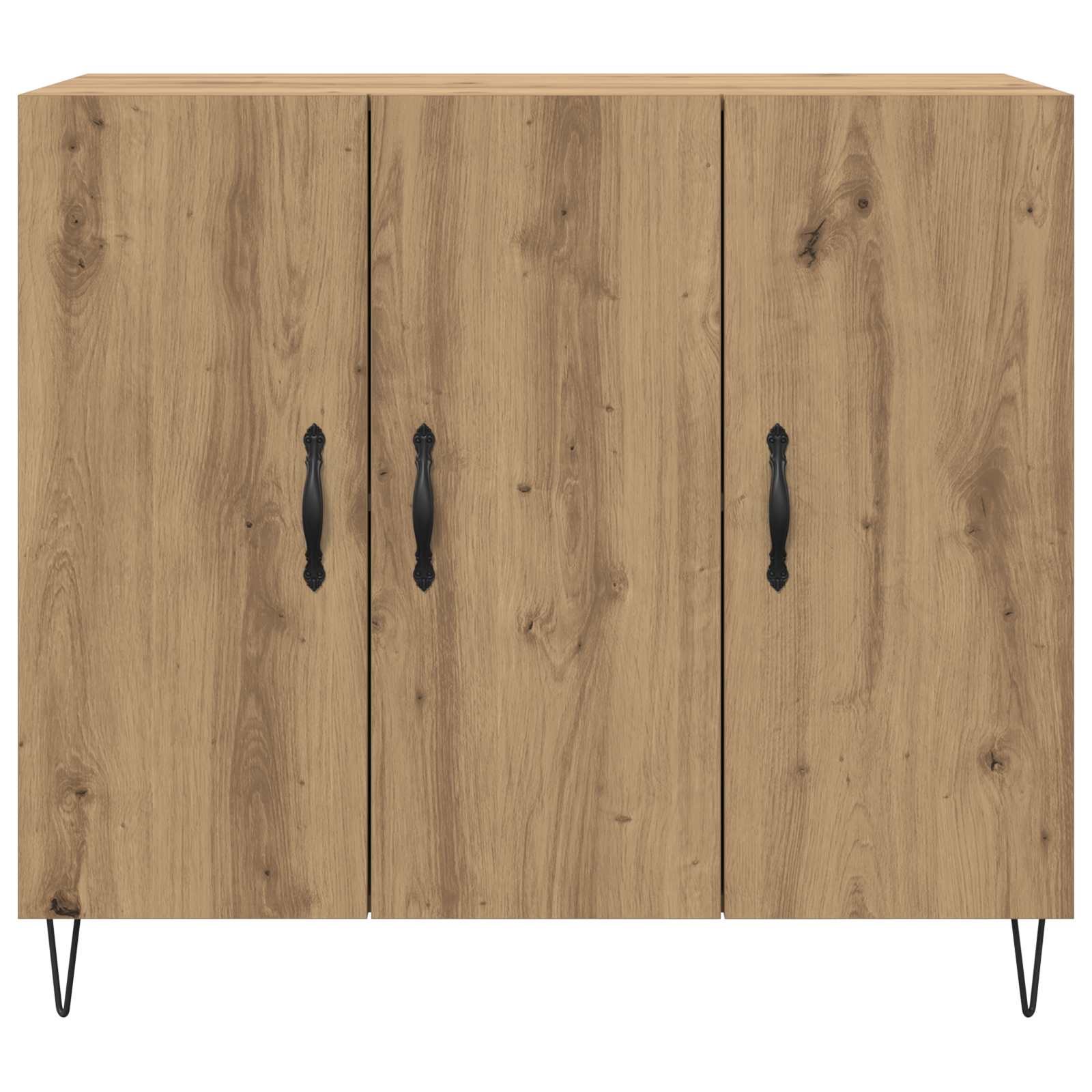 Buffet Chêne artisanal 90 x 32,5 x 80 cm Bois d'ingénierie - XIOS