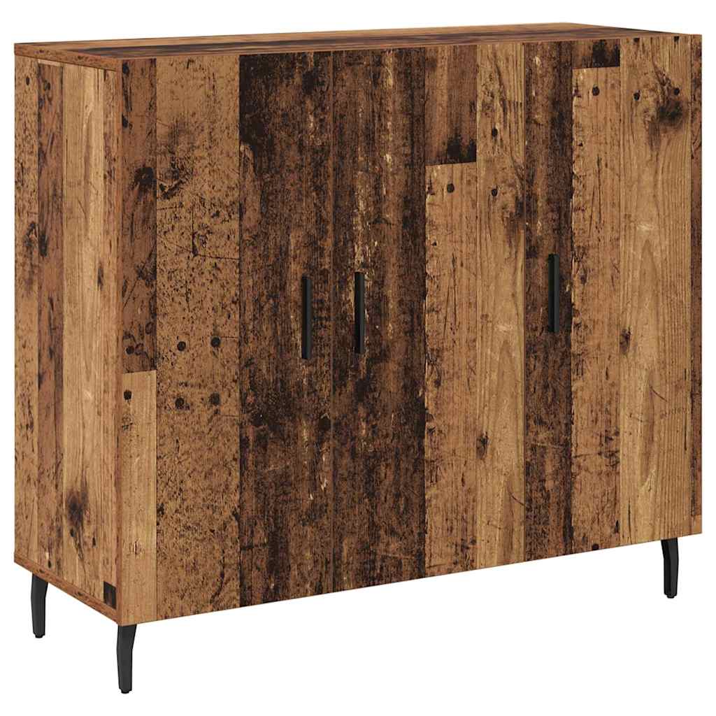 Buffet Marron 90 x 34 x 80 cm Bois d'ingénierie - XIOS