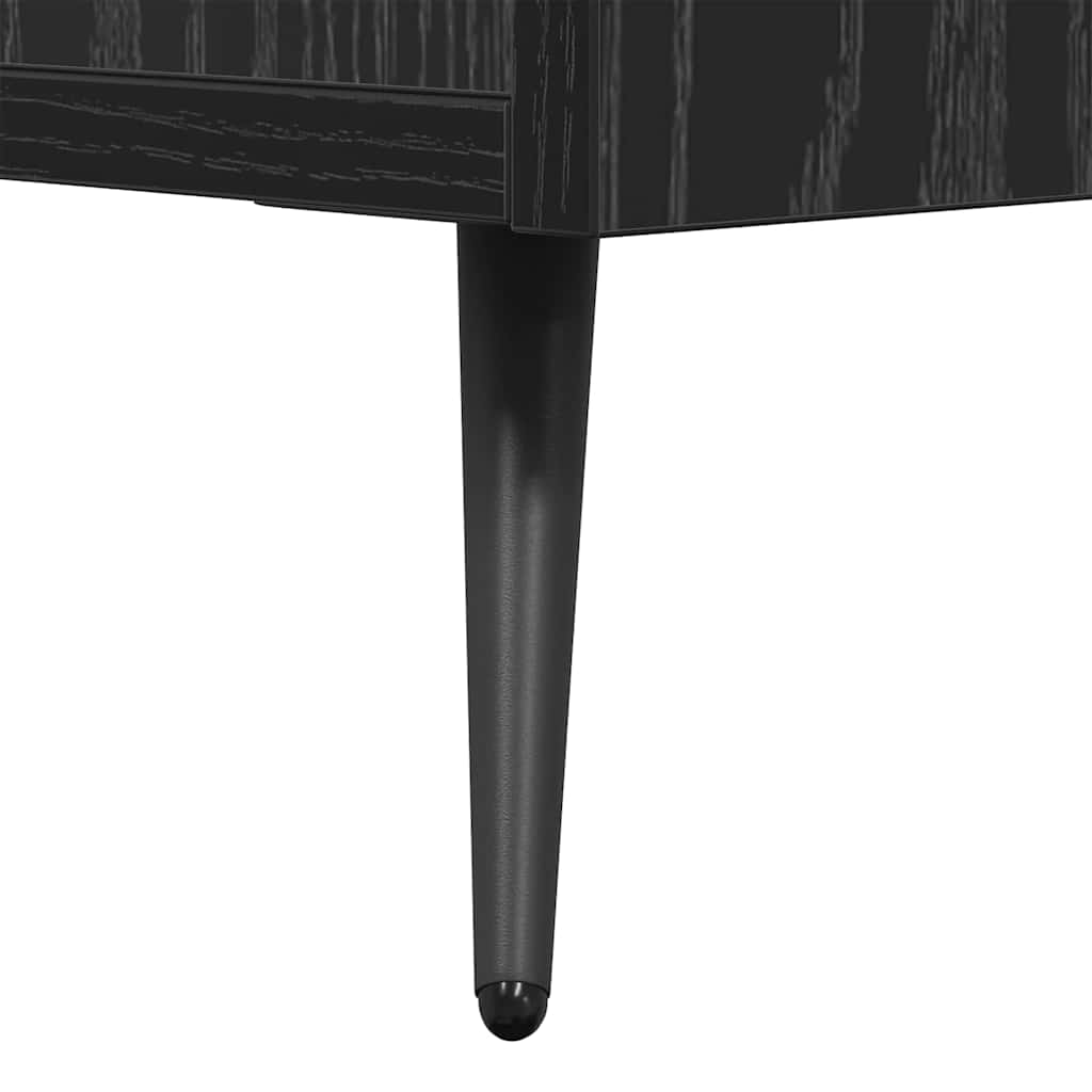 Meuble TV Chêne noir 150 x 30 x 50 cm Bois d'ingénierie - XIOS