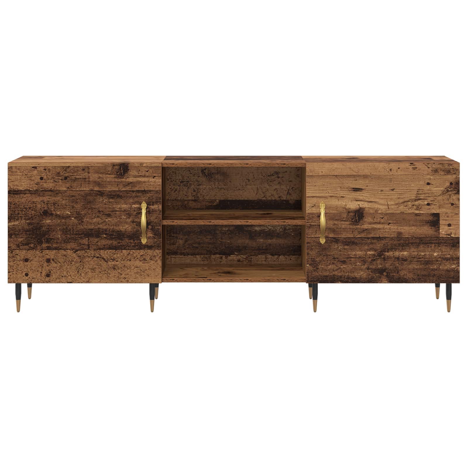 Meuble TV Bois ancien 150 x 30 x 50 cm Bois d'ingénierie - XIOS