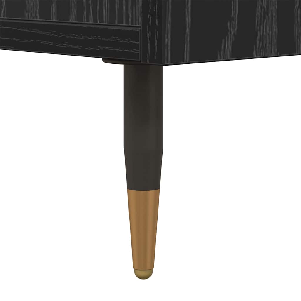 Meuble TV Chêne noir 150 x 30 x 50 cm Bois d'ingénierie - XIOS
