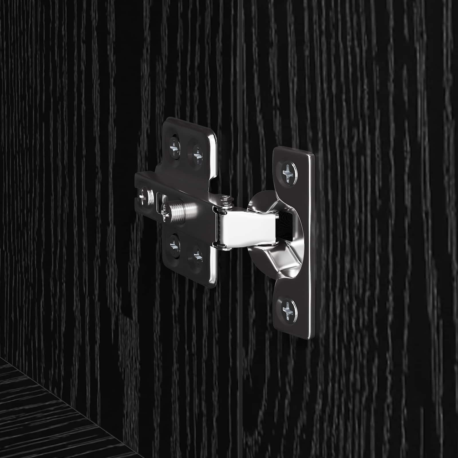 Meuble TV Chêne noir 150 x 30 x 50 cm Bois d'ingénierie - XIOS