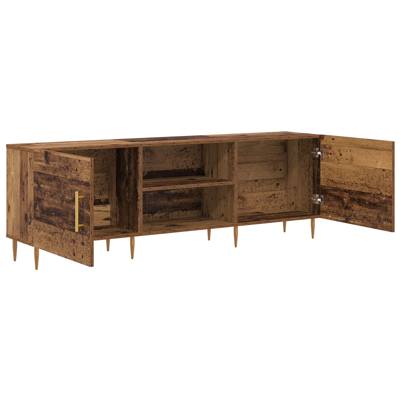 Meuble TV Bois ancien 150 x 30 x 50 cm Bois d'ingénierie - XIOS