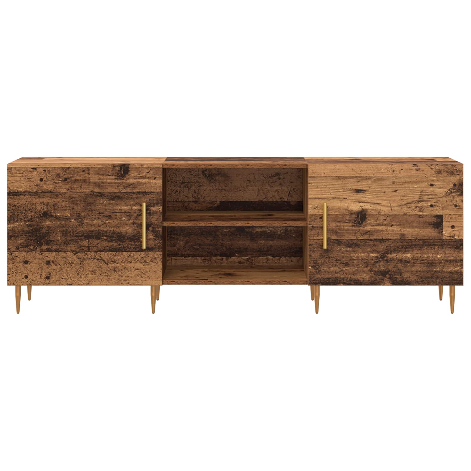 Meuble TV Bois ancien 150 x 30 x 50 cm Bois d'ingénierie - XIOS