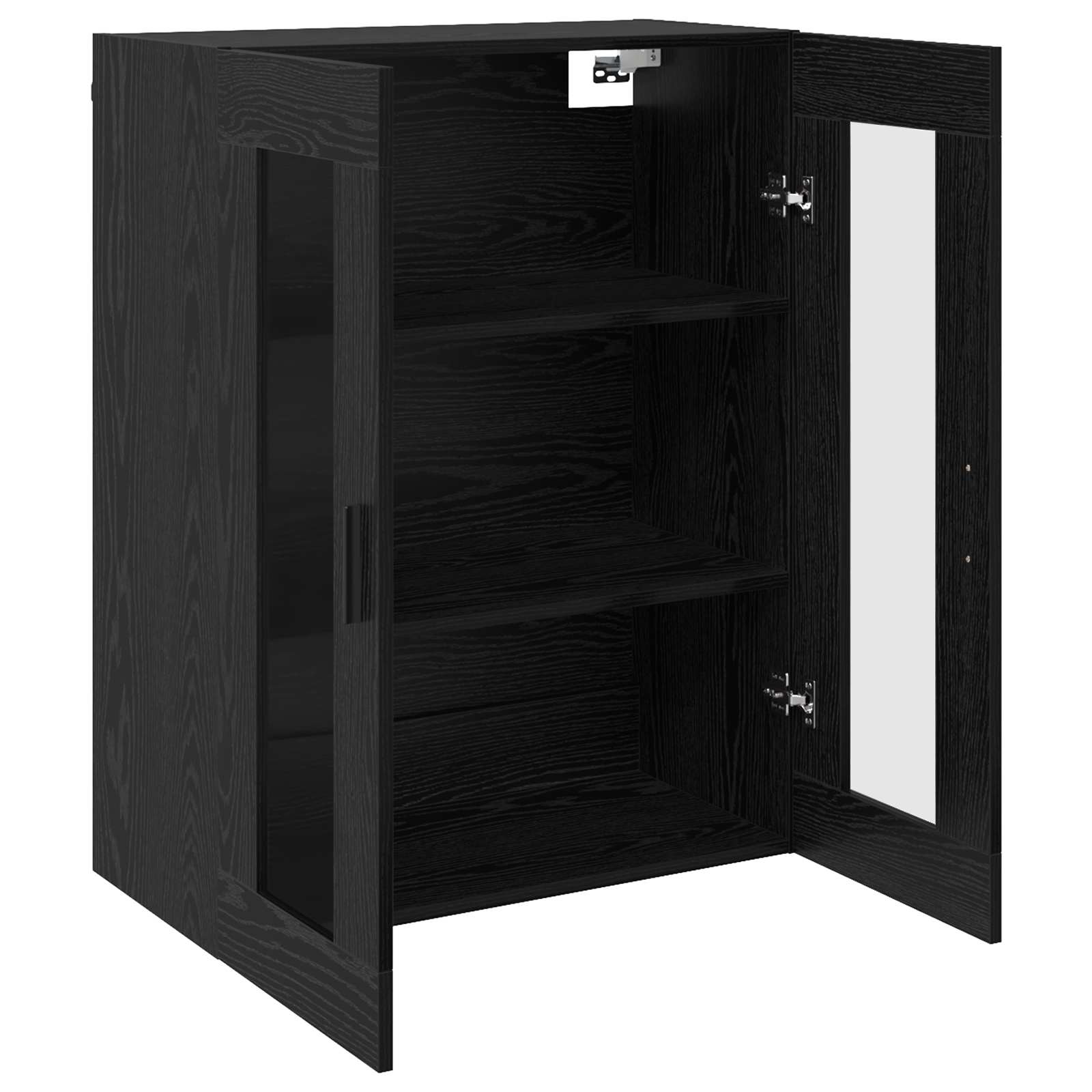 Meuble mural Noir 69,5 x 34 x 90 cm Bois d'ingénierie - XIOS