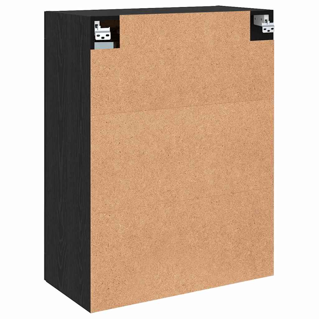 Meuble mural Chêne noir 69,5 x 34 x 90 cm Bois d'ingénierie - XIOS