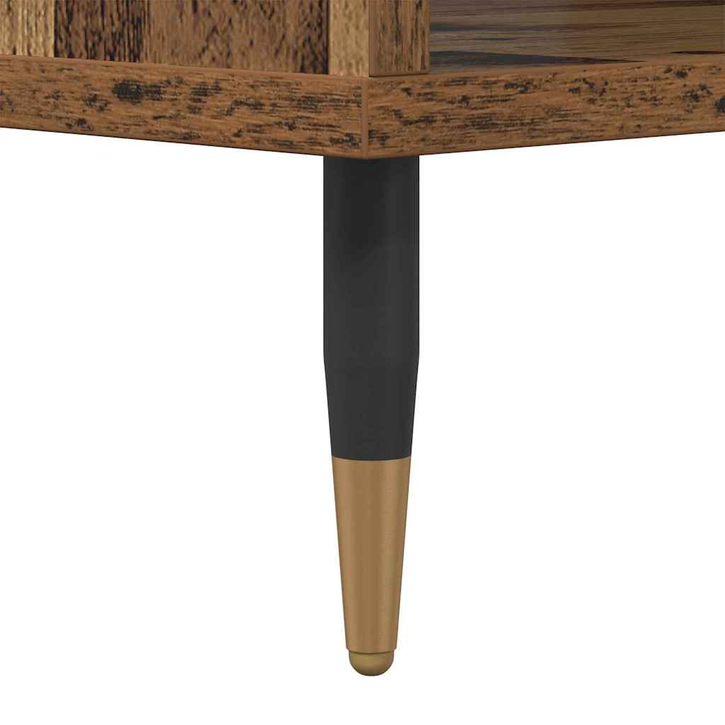 Table basse Bois ancien 60 x 50 x 40 cm Bois d'ingénierie - XIOS