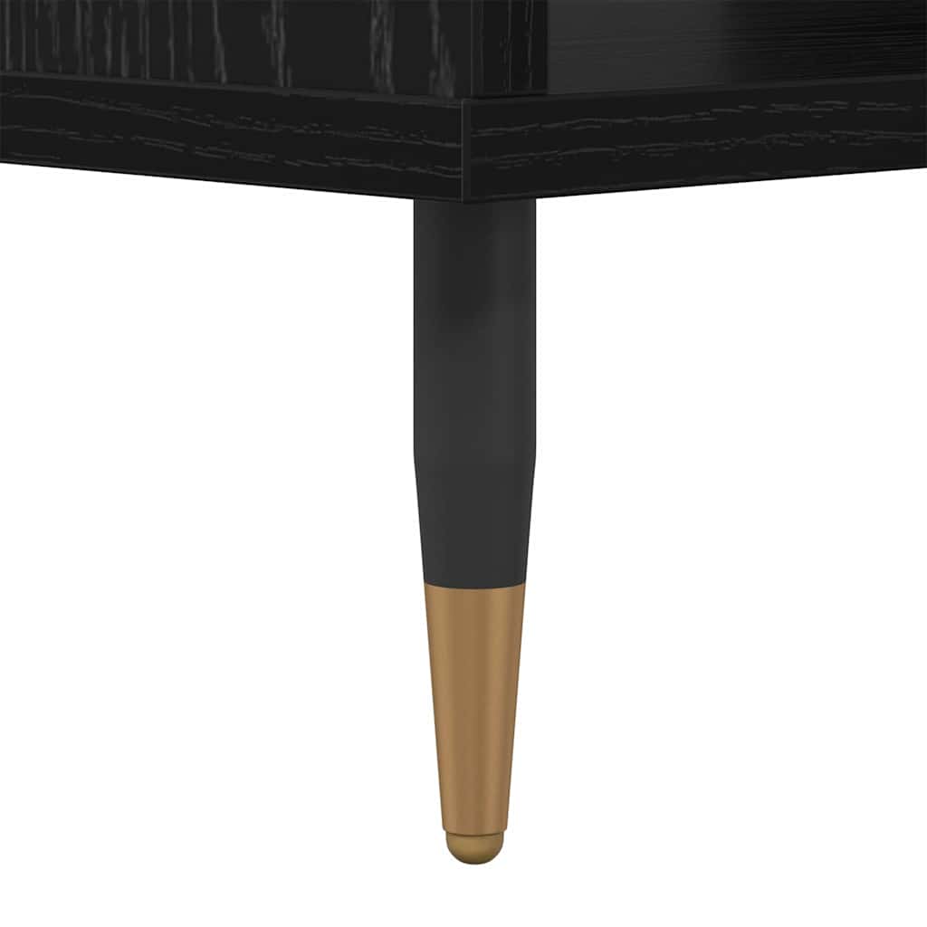 Table basse Chêne noir 60 x 50 x 40 cm Bois d'ingénierie - XIOS