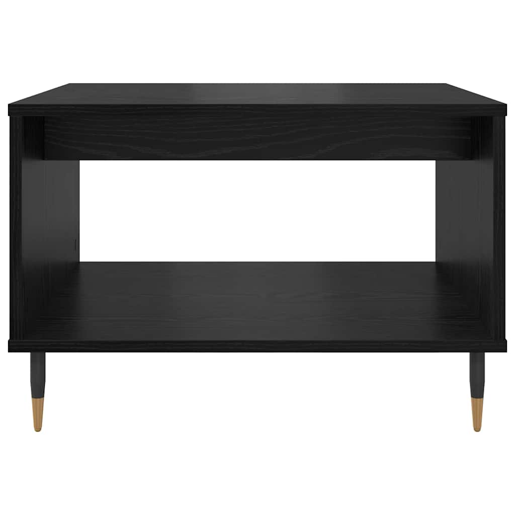 Table basse Chêne noir 60 x 50 x 40 cm Bois d'ingénierie - XIOS