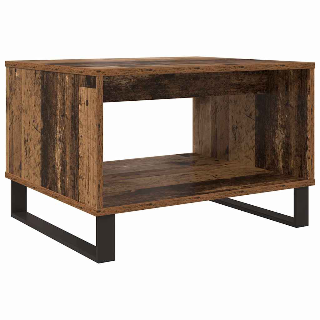 Table basse Bois ancien 60 x 50 x 40 cm Bois d'ingénierie - XIOS