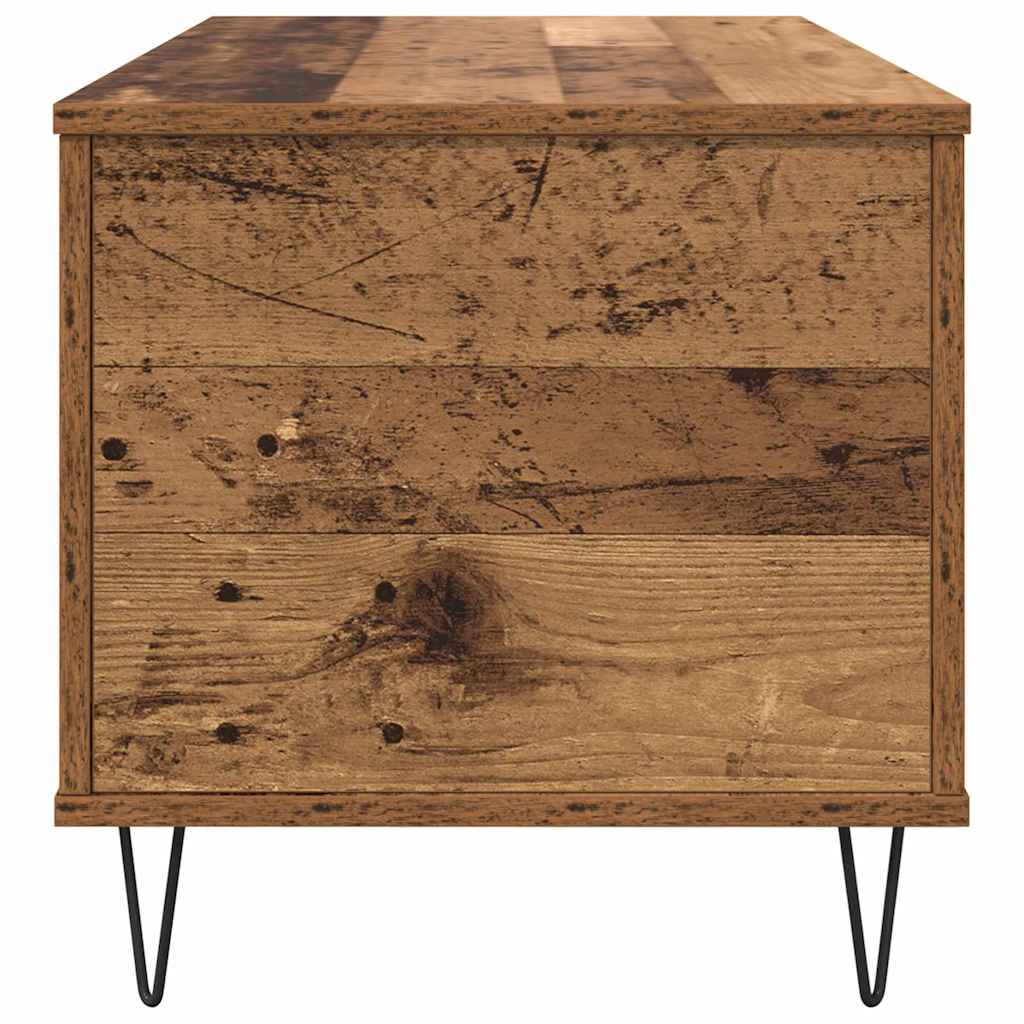 Table basse Bois ancien 90 x 44.5 x 45 cm Bois d'ingénierie - XIOS