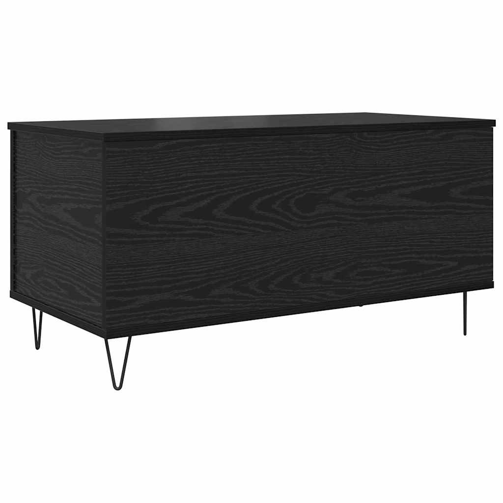 Table basse Chêne noir 90 x 44.5 x 45 cm Bois d'ingénierie - XIOS