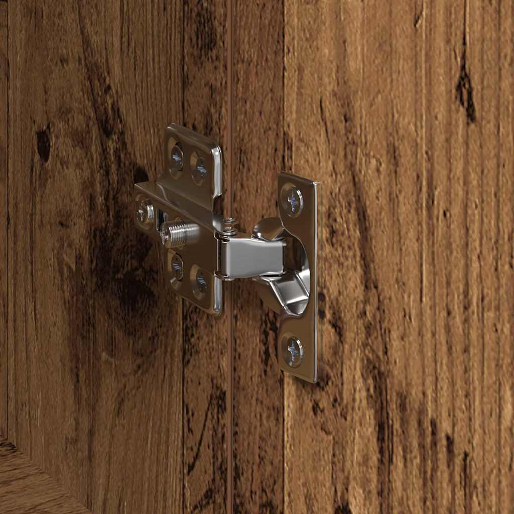 Haut Armoire Marron 60 x 36 x 110 cm Bois d'ingénierie - XIOS