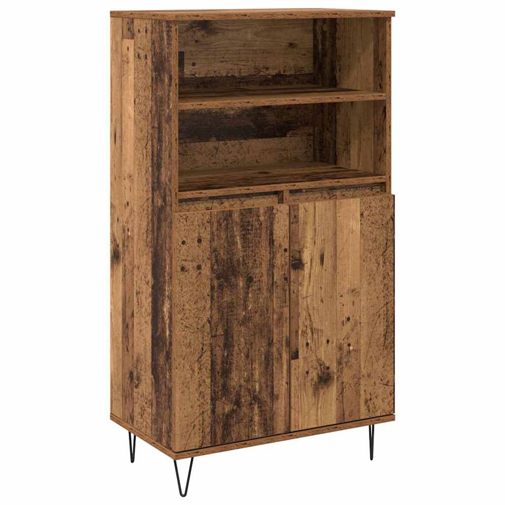 Haut Armoire Marron 60 x 36 x 110 cm Bois d'ingénierie - XIOS