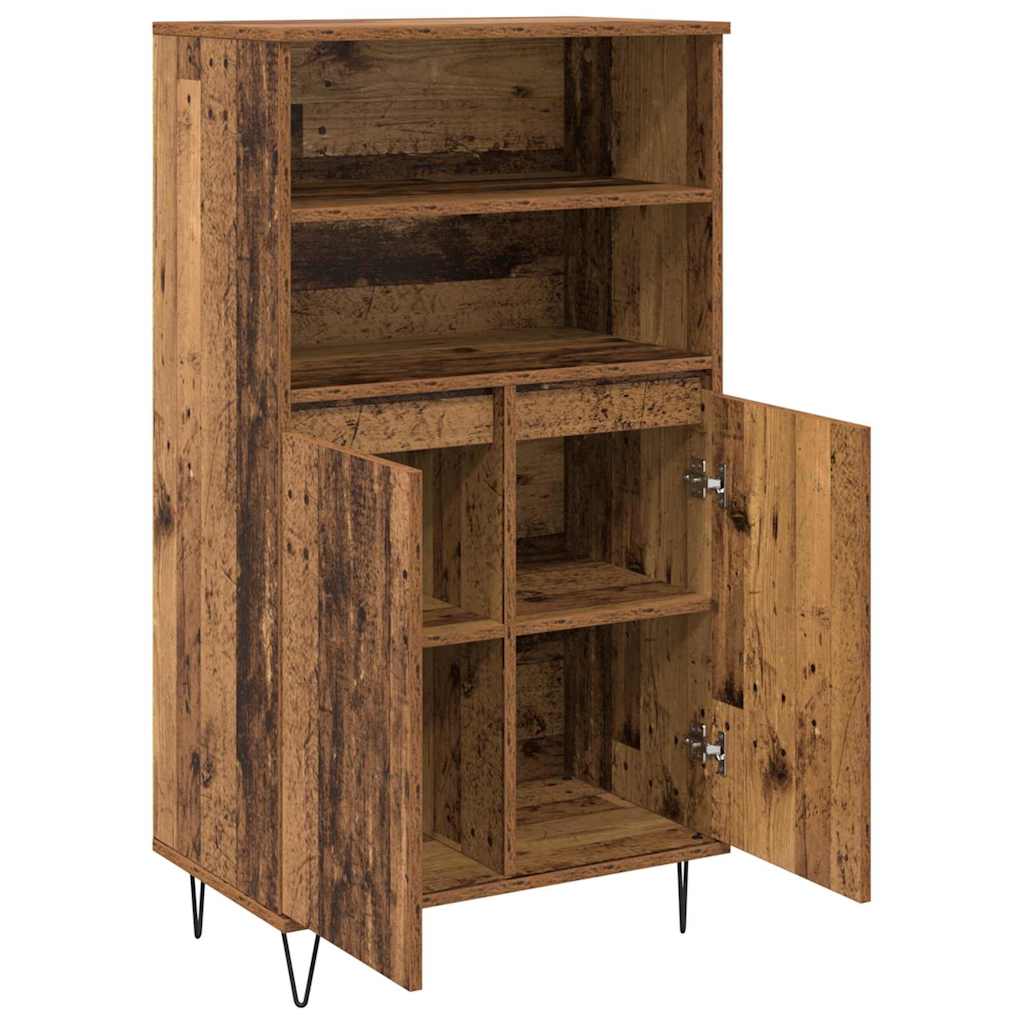 Haut Armoire Marron 60 x 36 x 110 cm Bois d'ingénierie - XIOS