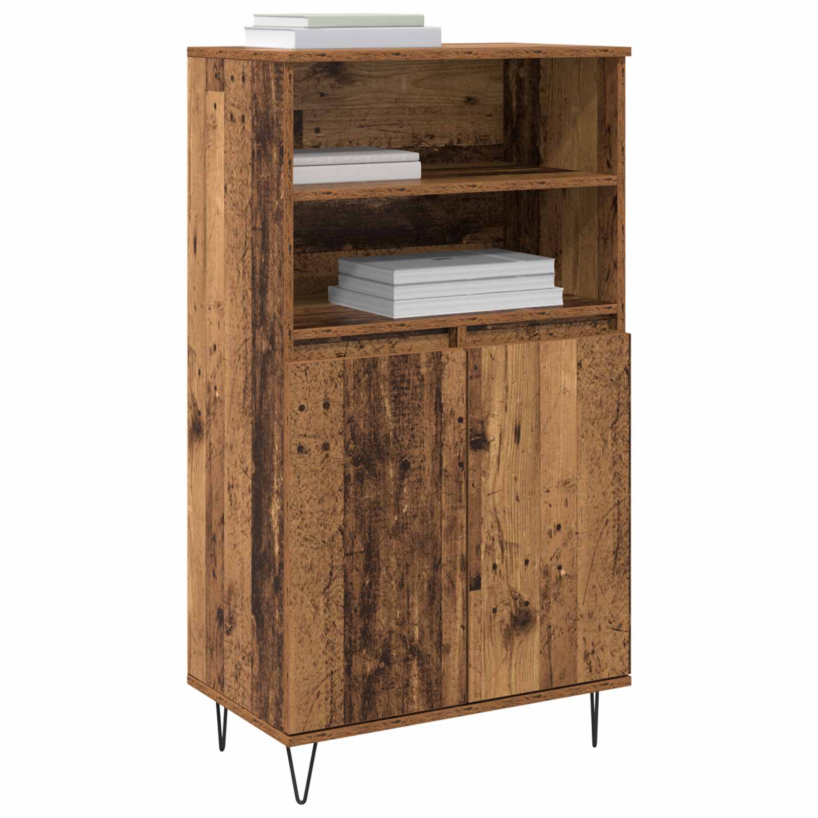 Haut Armoire Marron 60 x 36 x 110 cm Bois d'ingénierie - XIOS