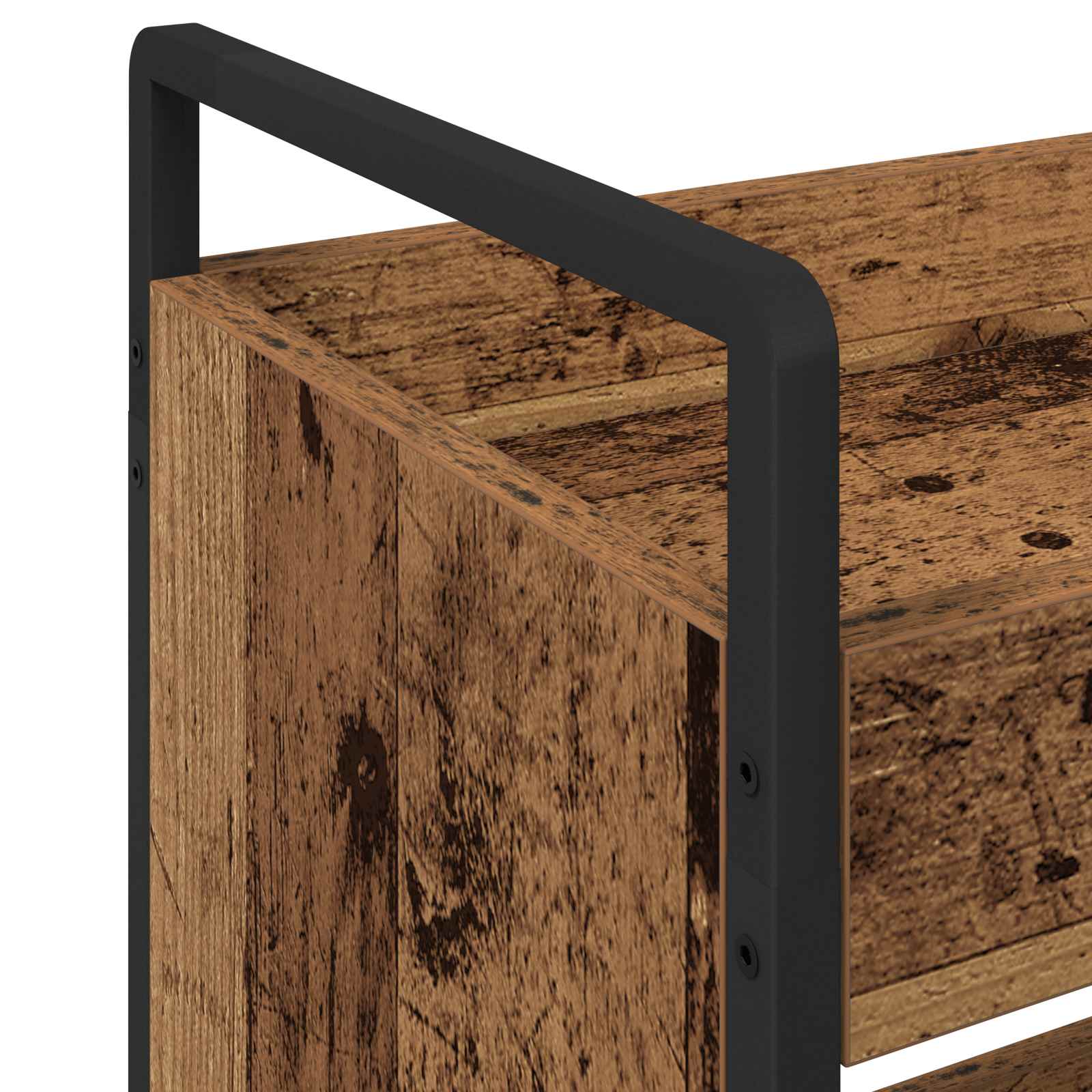 Chariot de cuisine Bois ancien 70 x 30 x 82 cm - XIOS