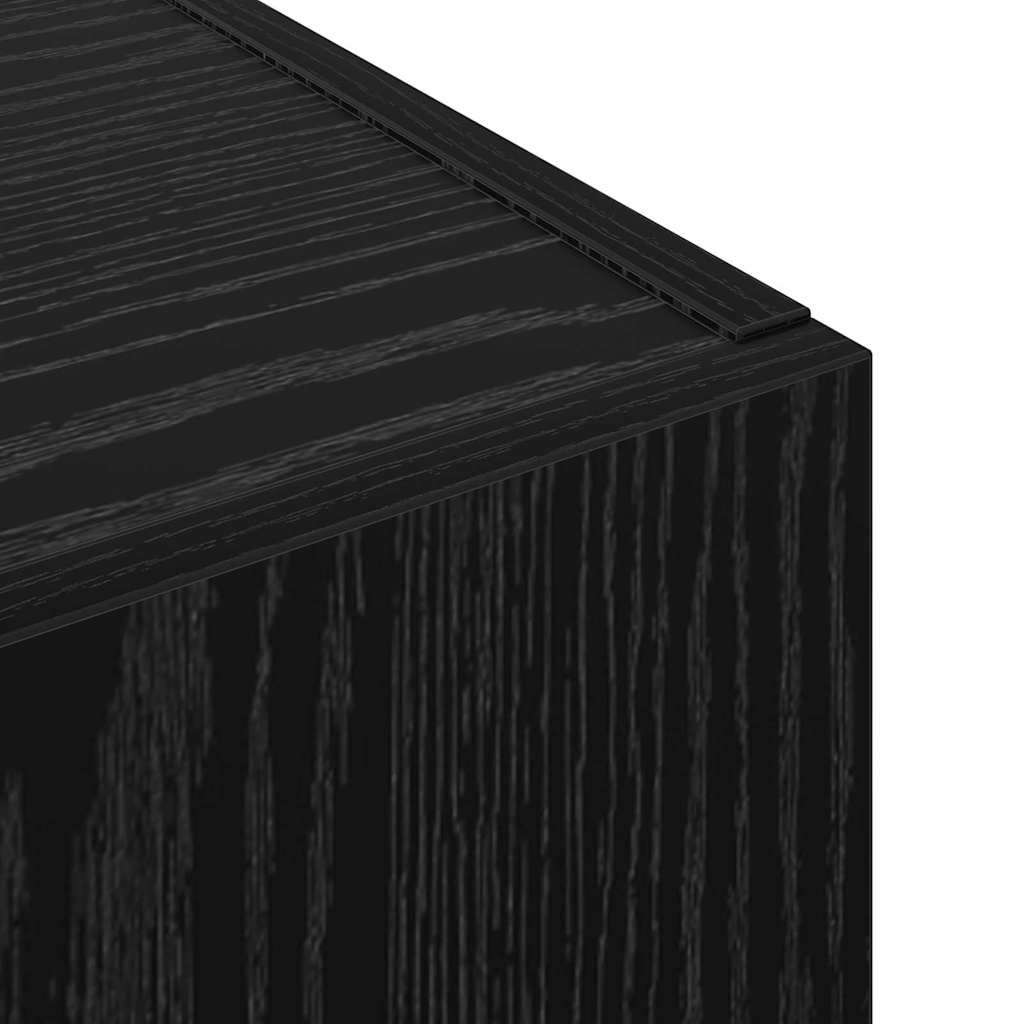 Cabinet de Bureau Chêne noir 60 x 32 x 115 cm Bois d'ingénierie - XIOS