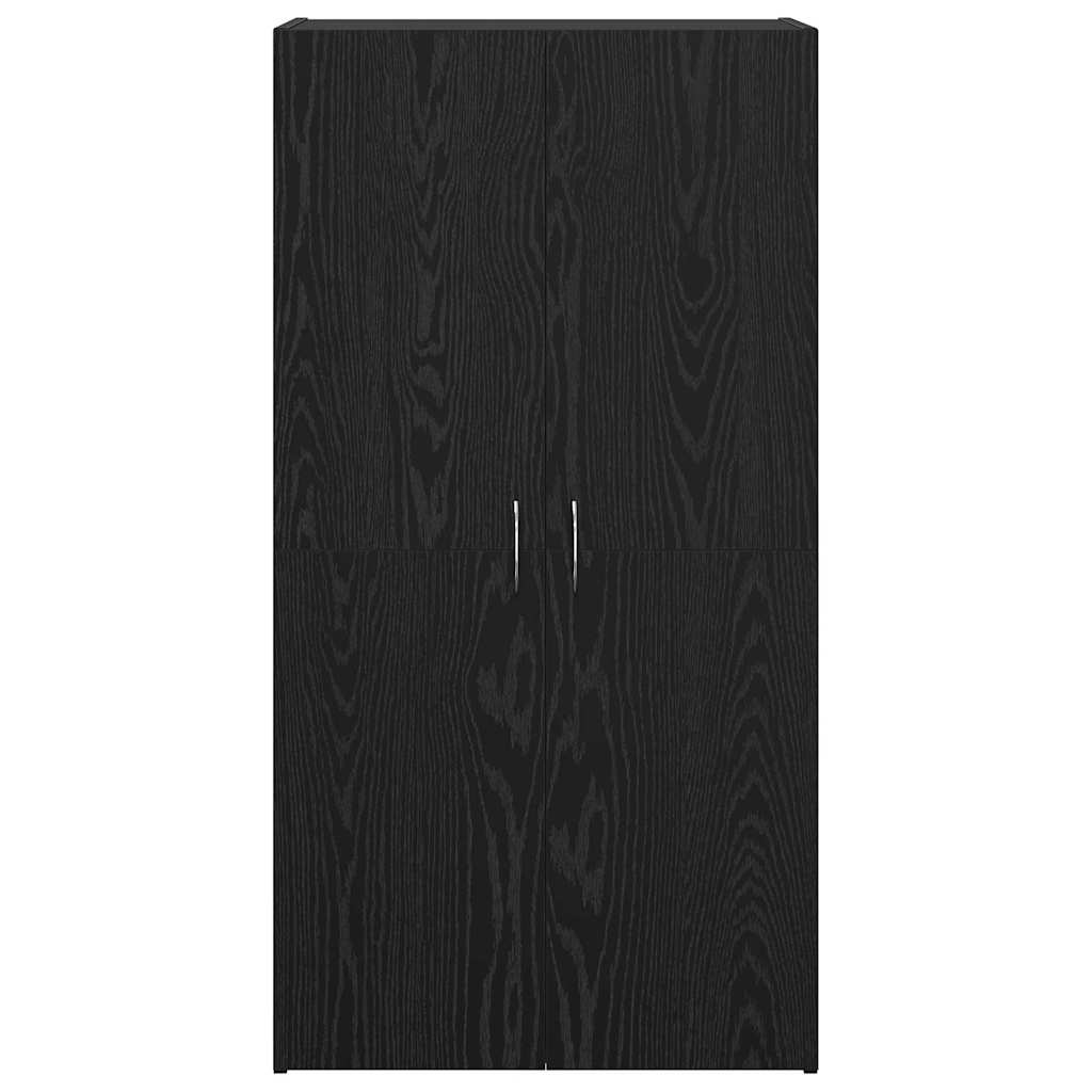 Cabinet de Bureau Chêne noir 60 x 32 x 115 cm Bois d'ingénierie - XIOS