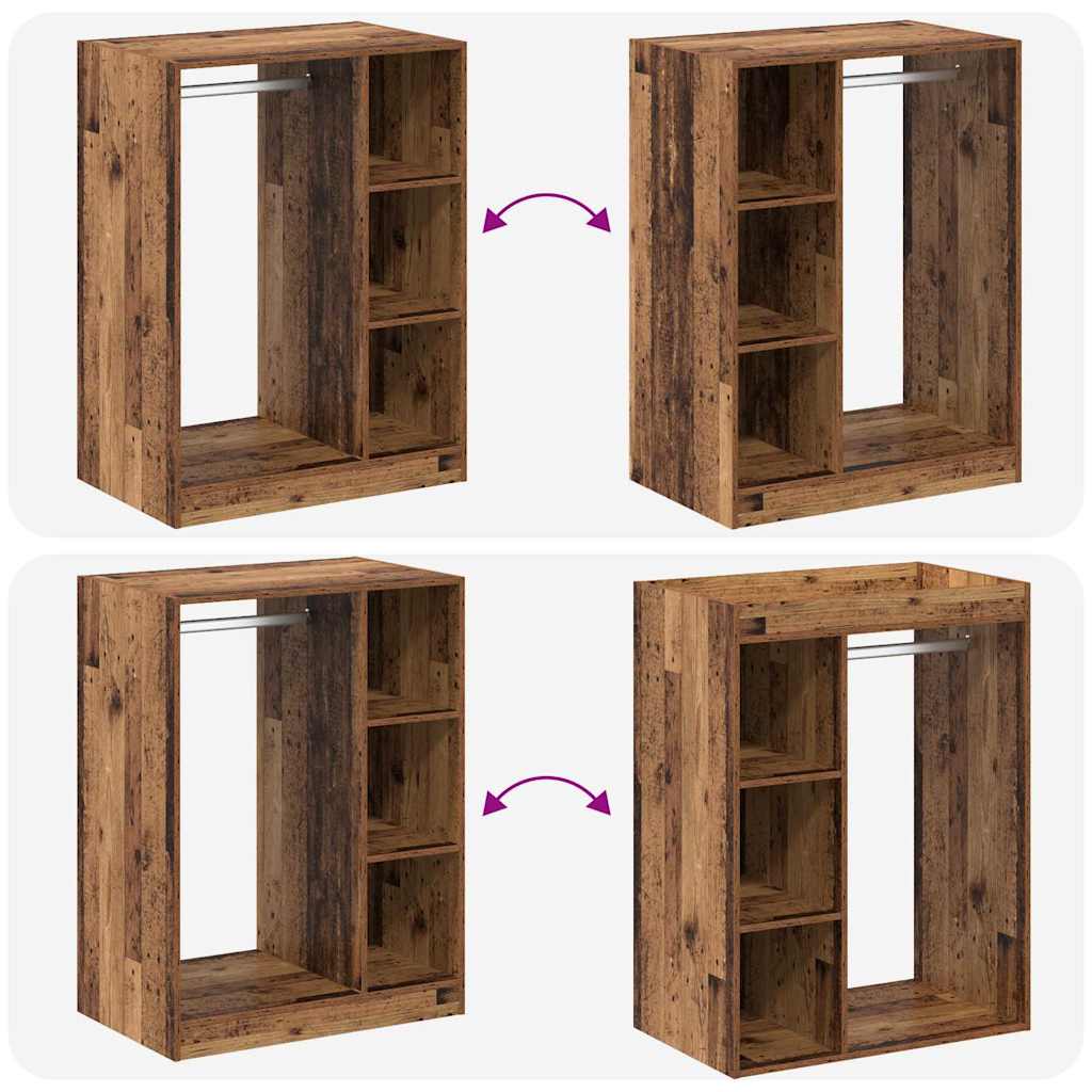Armoire Bois ancien 77 x 48 x 102 cm Bois d'ingénierie - XIOS