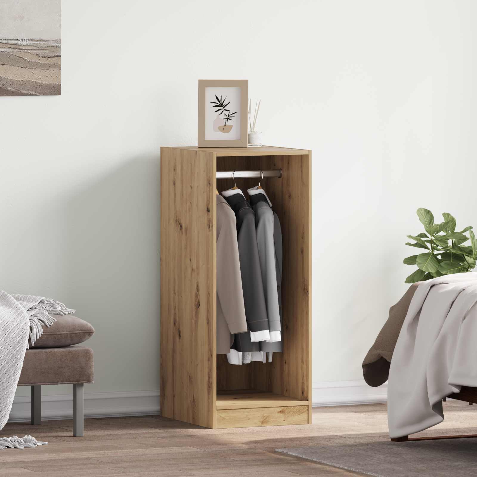 Armoire Chêne artisanal 41 x 48 x 102 cm - XIOS