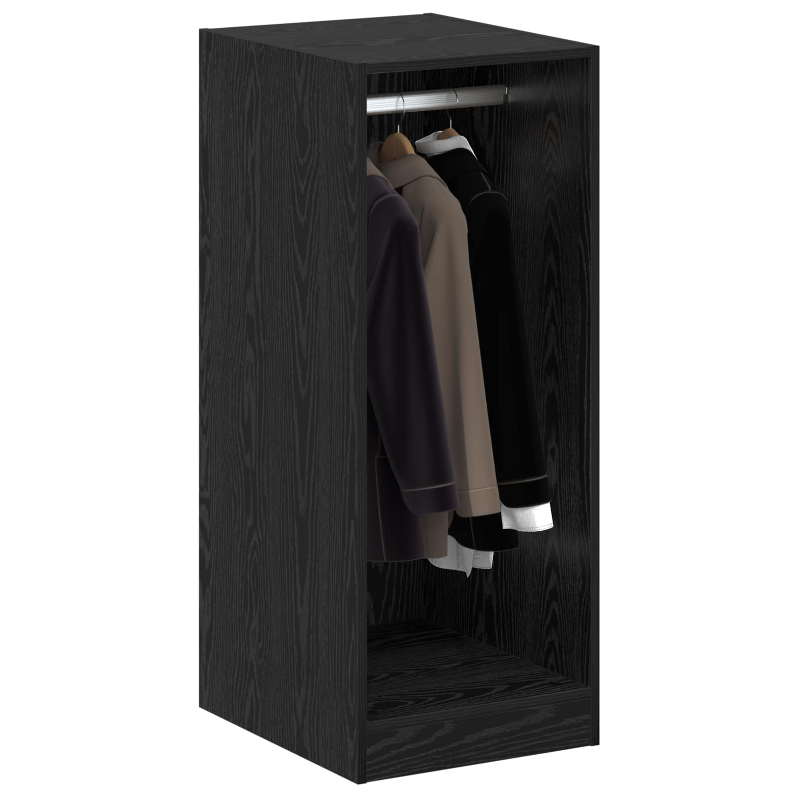 Armoire avec étagère avec stockage Chêne noir 41 x 48 x 102 cm - XIOS