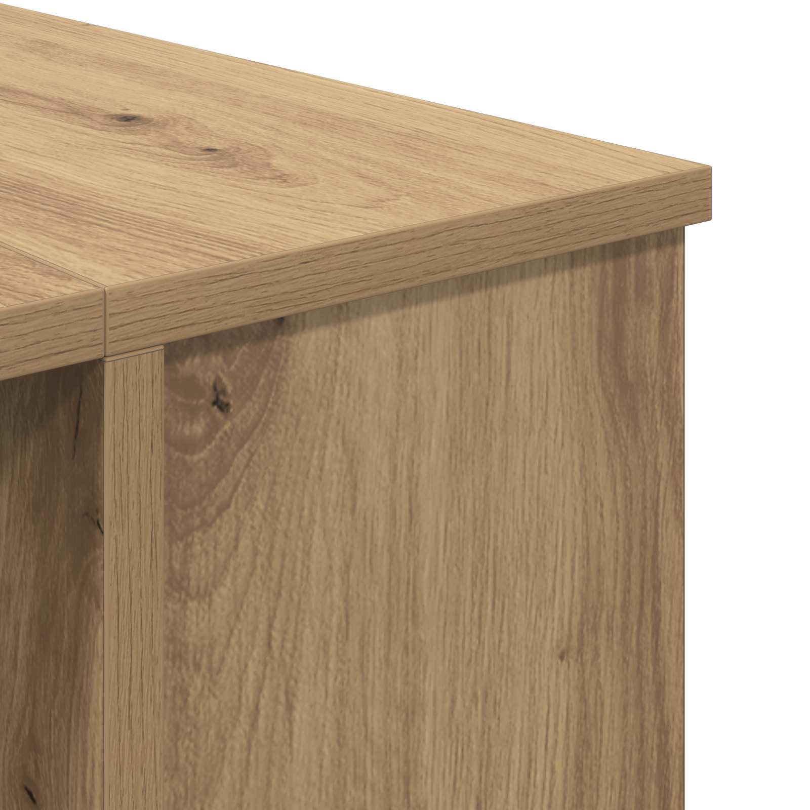 Bureau chêne artisanal Bois d'ingénierie 140 x 50 x 75 cm