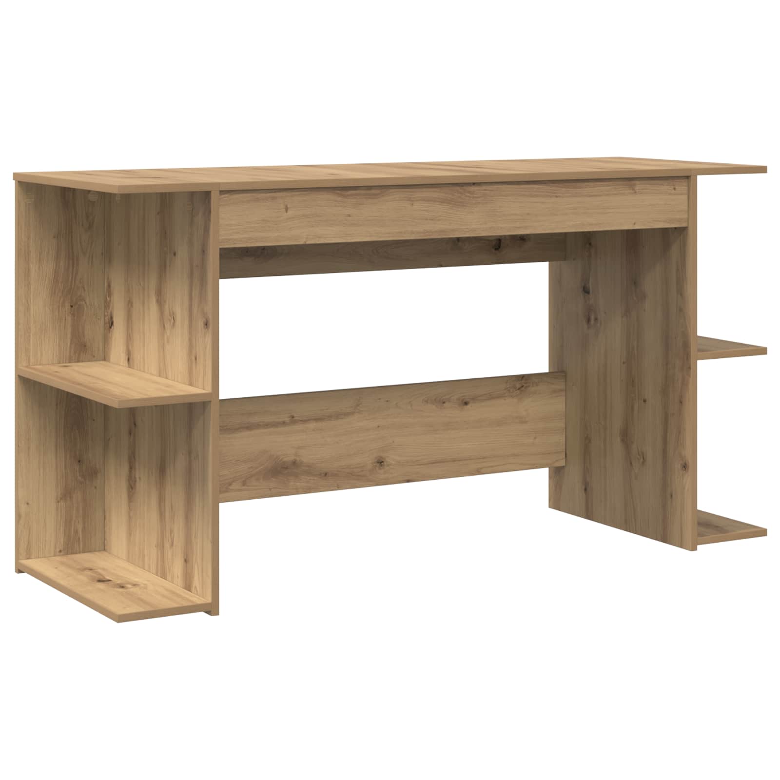 Bureau chêne artisanal 140 x 50 x 75 cm Bois d'ingénierie - XIOS