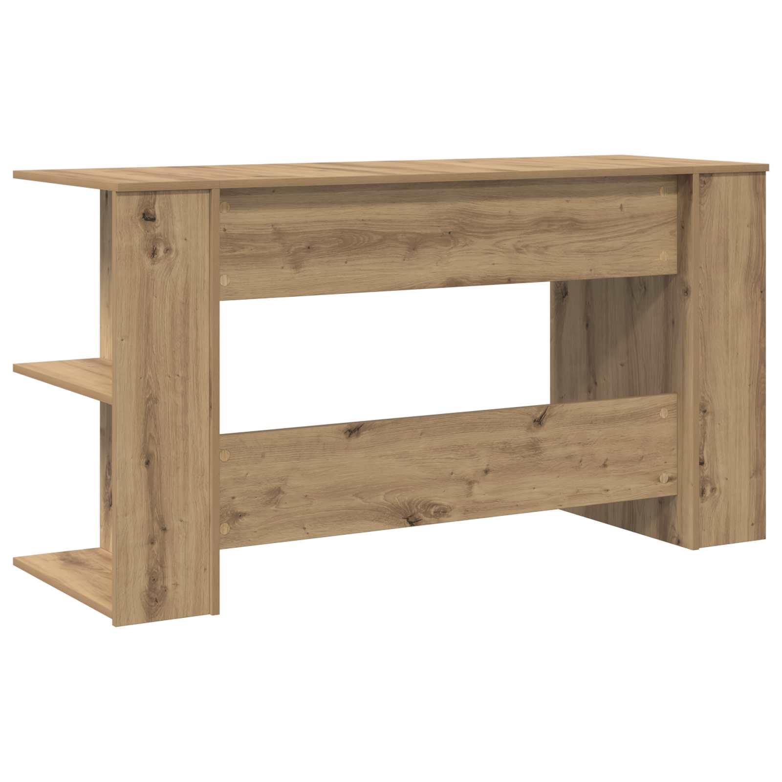 Bureau chêne artisanal Bois d'ingénierie 140 x 50 x 75 cm