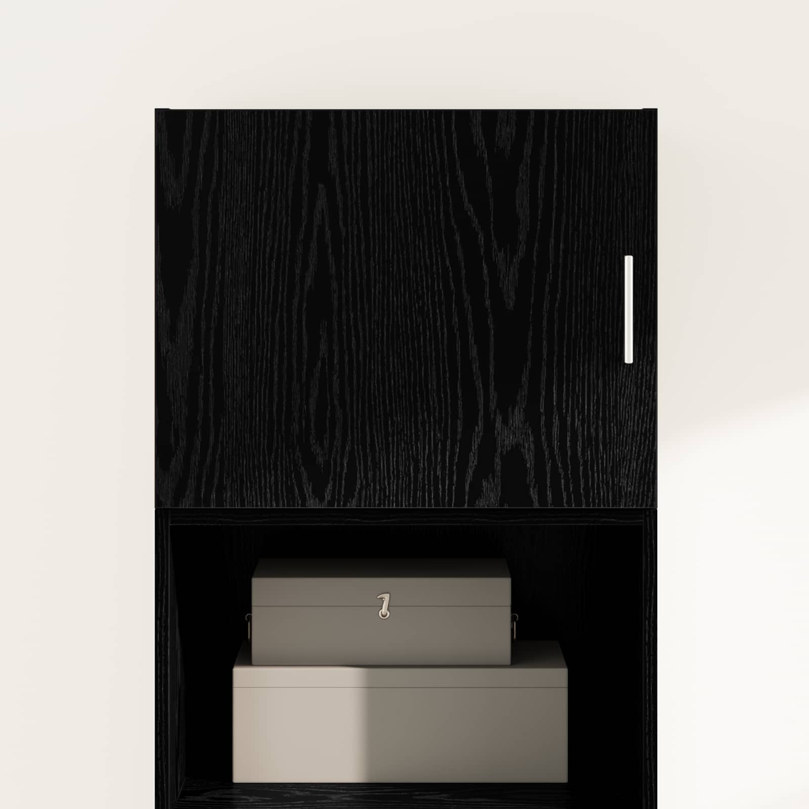 Meuble mural Chêne noir 50 x 42,5 x 40 cm Bois d'ingénierie