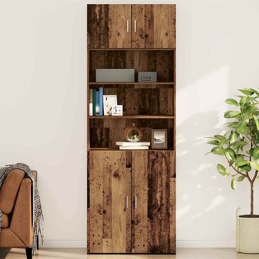 Meuble mural Bois ancien 80 x 42.5 x 40 cm Bois d'ingénierie - XIOS