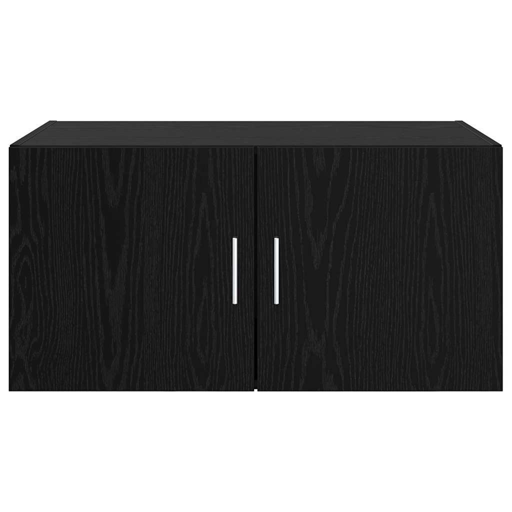 Meuble mural Chêne noir 80 x 42.5 x 40 cm Bois d'ingénierie - XIOS