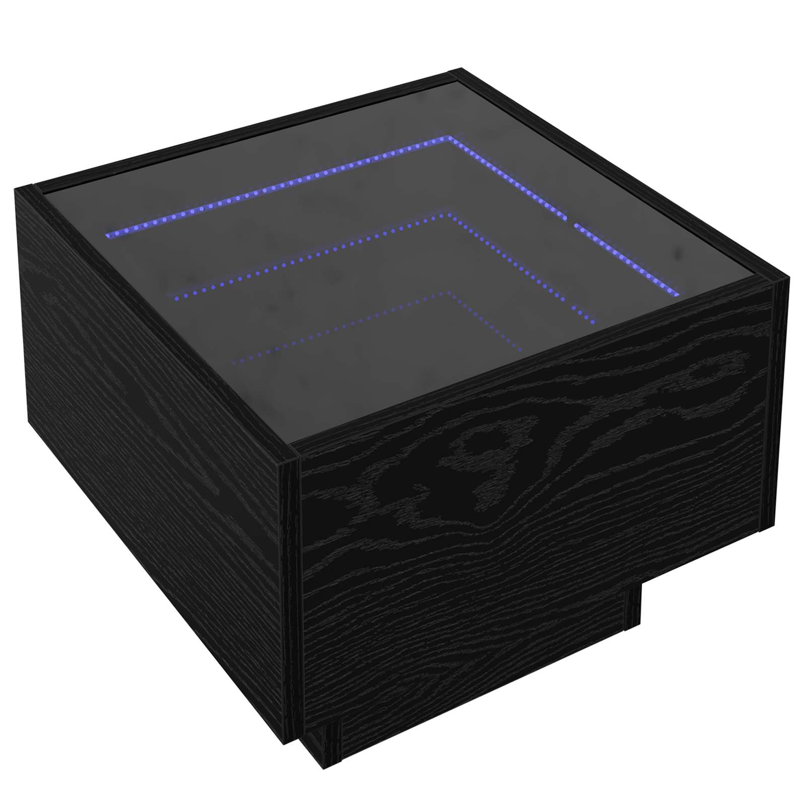 Table basse Chêne noir 40 x 40 x 30 cm Bois d'ingénierie - XIOS