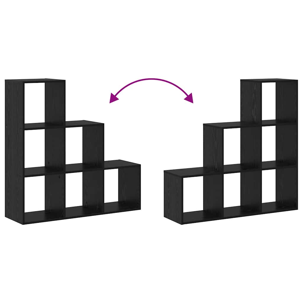 Bibliothèque Chêne noir 99 x 29 x 99 cm Bois d'ingénierie - XIOS