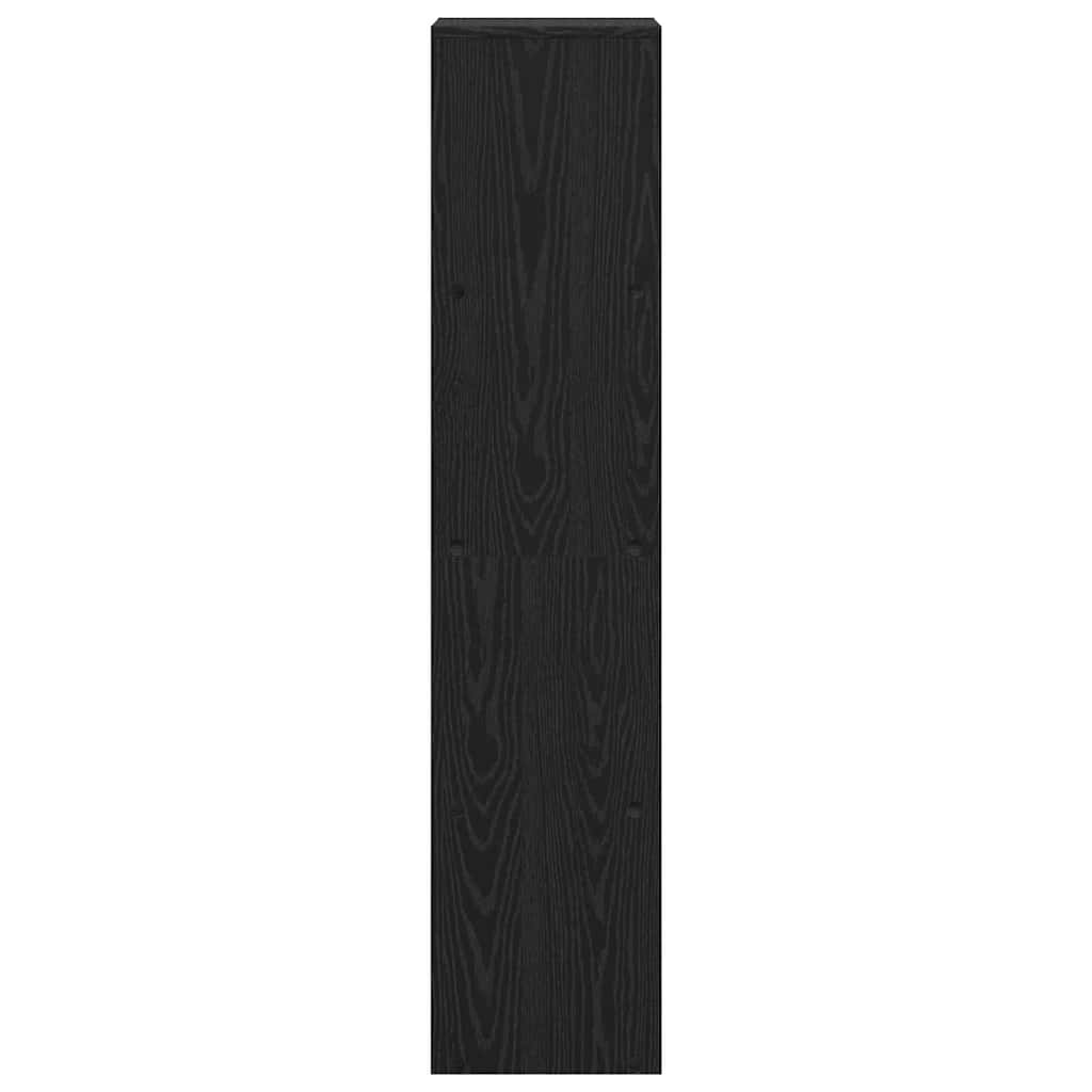 Cloison Bibliothèque Chêne noir 131,5 x 29 x 131,5 cm - XIOS