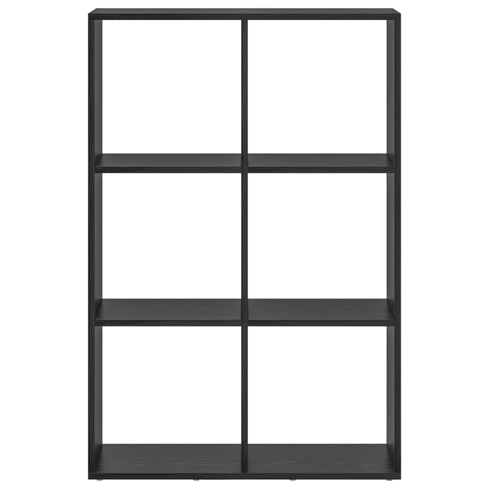 Bibliothèque Chêne noir 69,5 x 29 x 103,5 cm Bois d'ingénierie