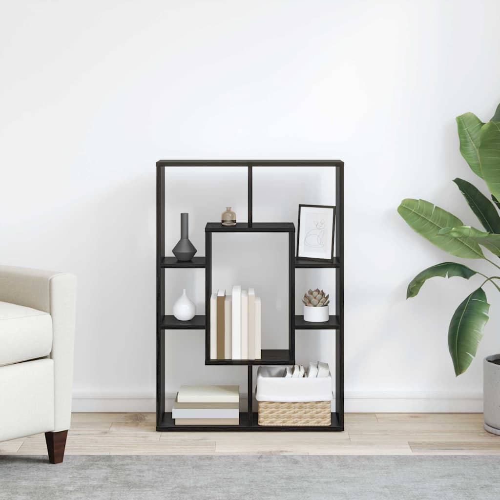 Bibliothèque Chêne noir 63 x 20 x 90 cm Bois d'ingénierie - XIOS