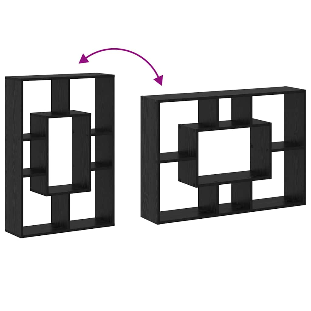 Bibliothèque Chêne noir 63 x 20 x 90 cm Bois d'ingénierie - XIOS