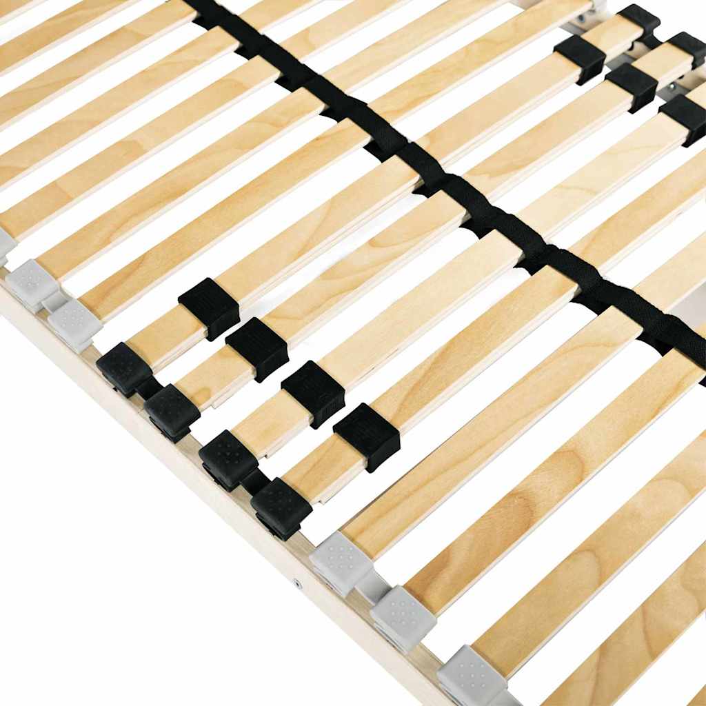 Sommier à lattes Marron 100 x 190 cm Bois de hêtre massif - XIOS